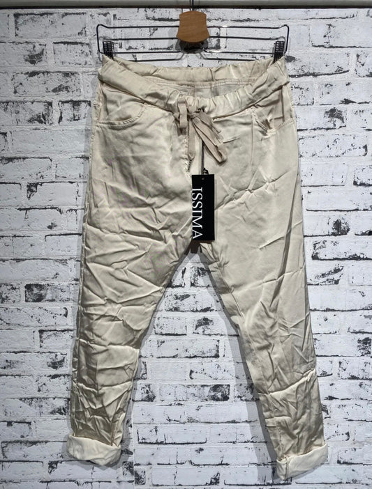 A:Issima Shiny Jogpant Hose
